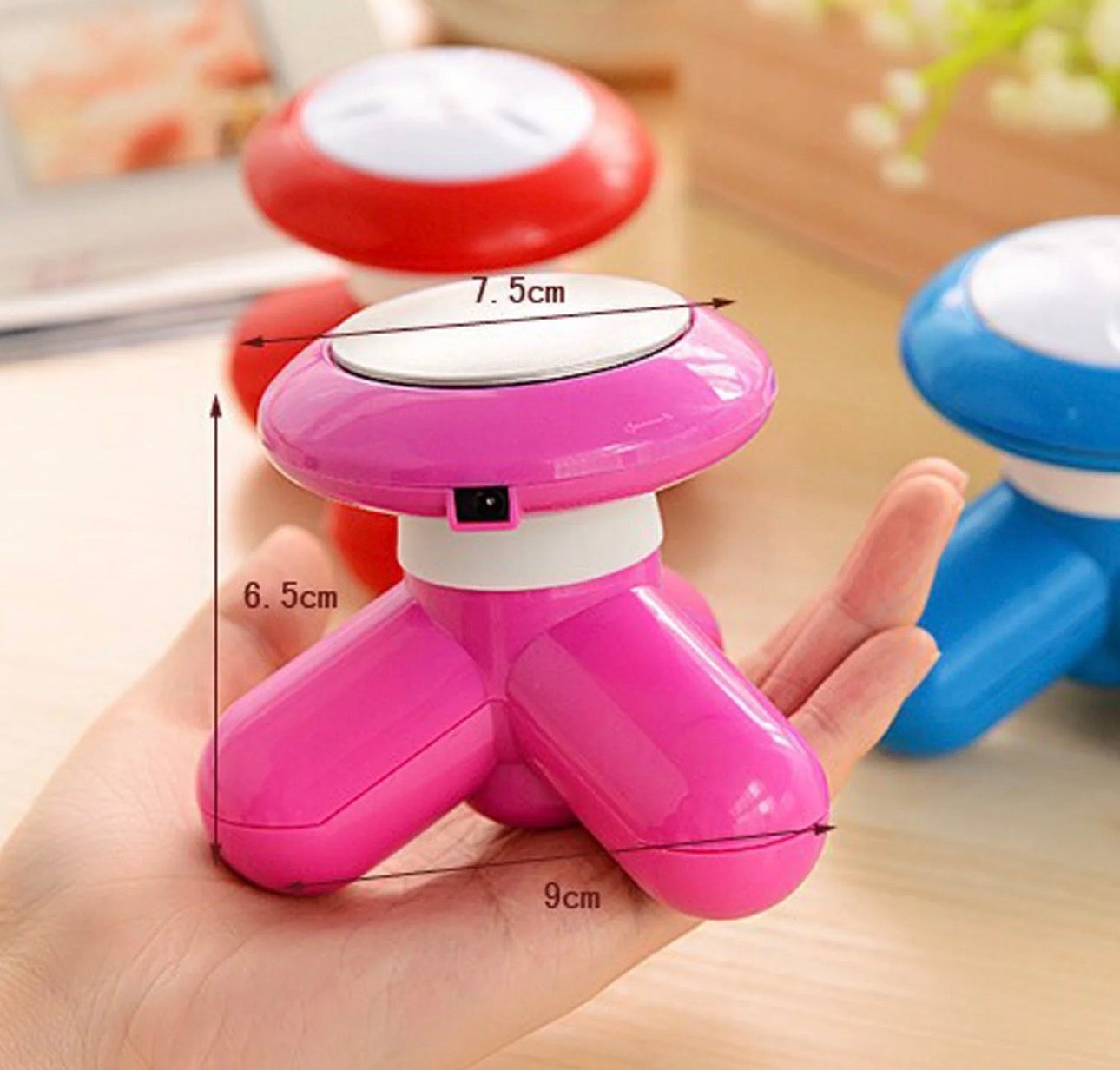 Rechargeable Octopus Head & Neck Massager
