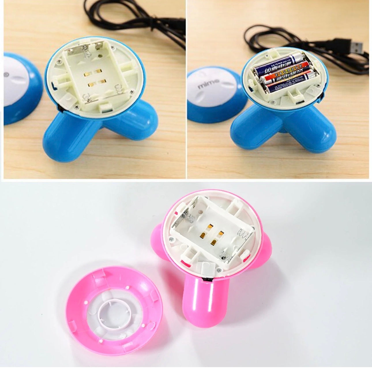 Rechargeable Octopus Head & Neck Massager